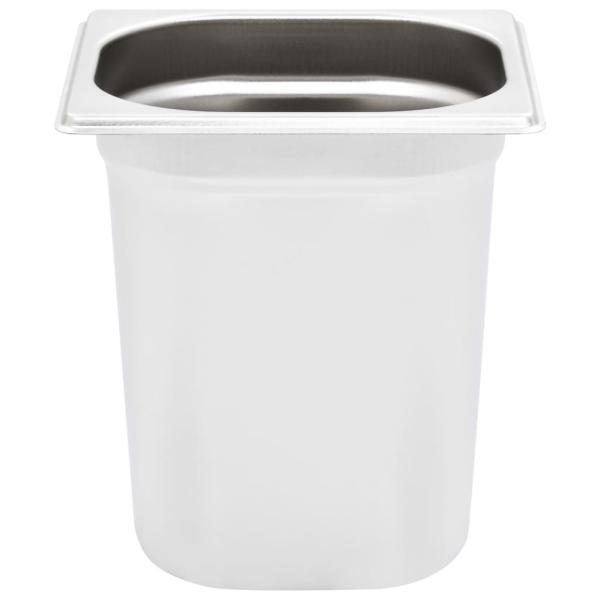 Gastronormbehälter 8 Stk. GN 1/6 200 mm Edelstahl