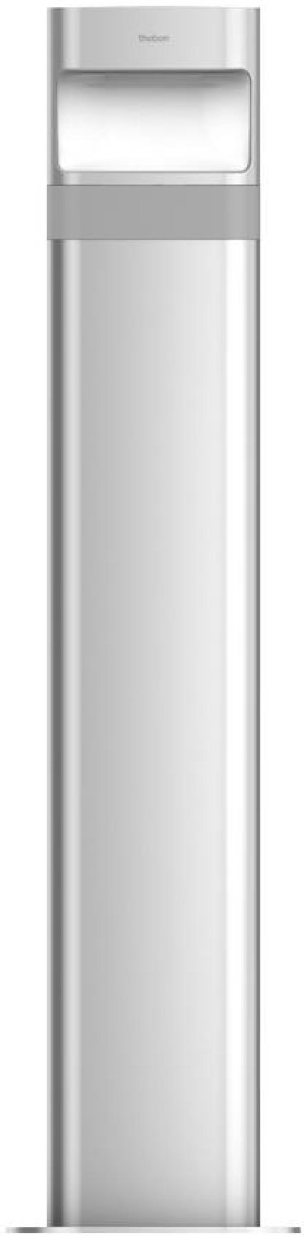 ARDEBO.de Theben theLeda D BL plus AL LED-Leuchte Poller-Leuchte (lang) Bodenmontage 8,5 Watt, aluminium, Spot, 3000 K (warmweiß) 1020706