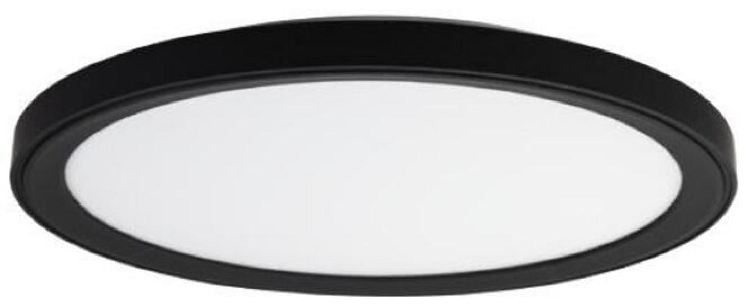 ARDEBO.de Brumberg SUNNY MIDI LED-Anbaudownlight, D=440mm, 230VAC, 50Hz, 110°, 40W, 3750lm, 3000K/4000K/6000K, direkt/indirekt, dimmbar Phasenabschnitt, schwarz matt (12209083)