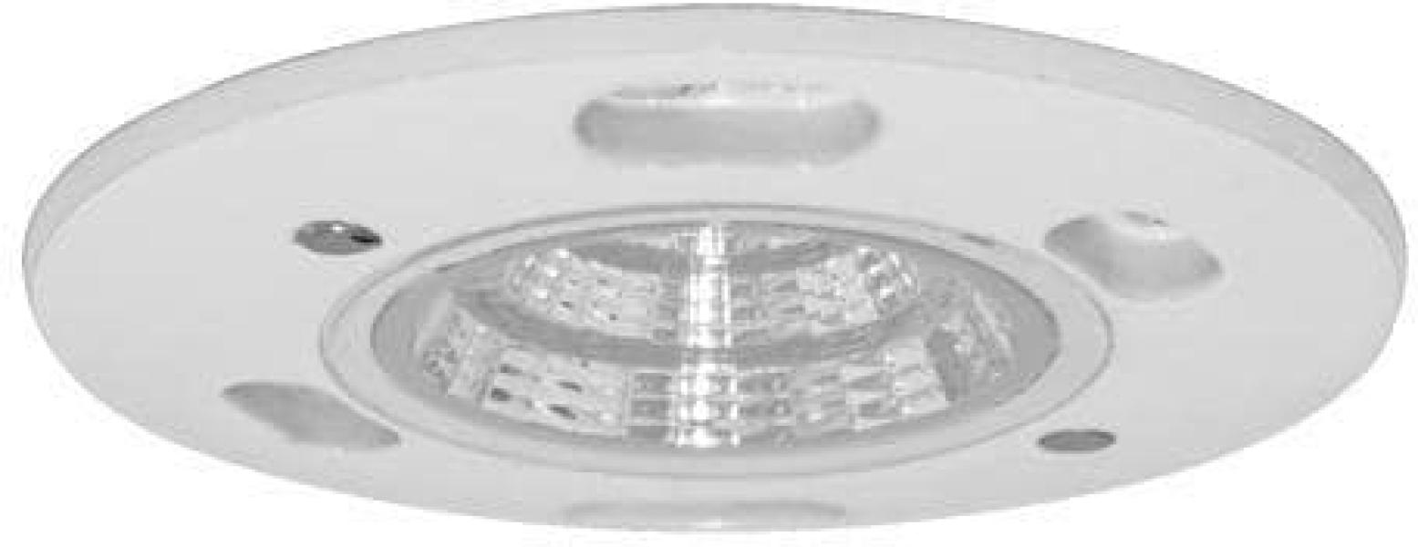 Brumberg ADAPT LED-Einbaudownlight 230V AC, 50Hz, 3W, 3000K, rund, starr, weiß matt (38371073)