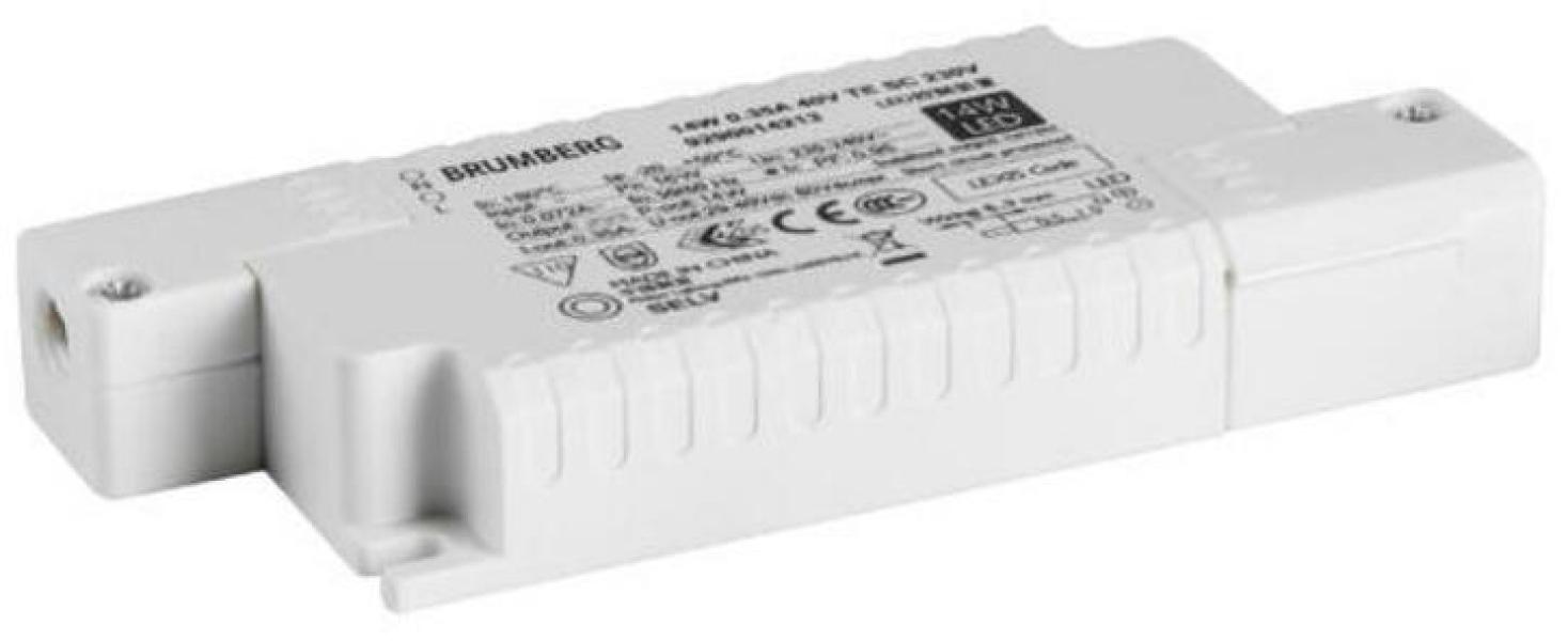 Brumberg BB05 LED-Einbaustrahler, 230VAC, 50Hz, 6W, 38°, 630lm, 3000K, quadratisch, schwenkbar, Phasenabschnitt dimmbar, schwarz (39365183)