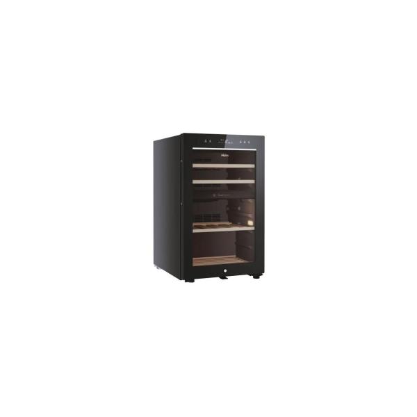 Haier HWS42GDAU1 Serie 7 Weinklimaschrank, 50 cm breit, 42 Standardweinflaschen, LED Beleuchtung, 2 Kühlzonen, schwarz