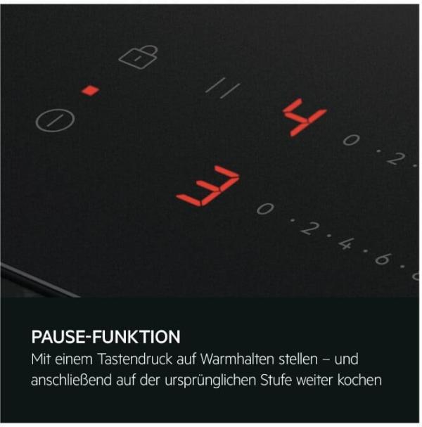 AEG TO64IC0CIT 5000 Autarkes Induktionskochfeld, SaphirMatt SE, 60cm, Hob²Hood, ohne Rahmen, schwarz matt (949598666)