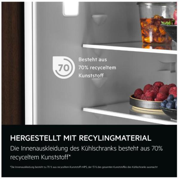 AEG TK6DS18XEC 6000 Einbaukühlschrank ohne Gefrierfach, Nischenhöhe 178,0 cm, 310 L, EEK E, DynamicAir, Coolmatic, Festtür, weiß (923584355)