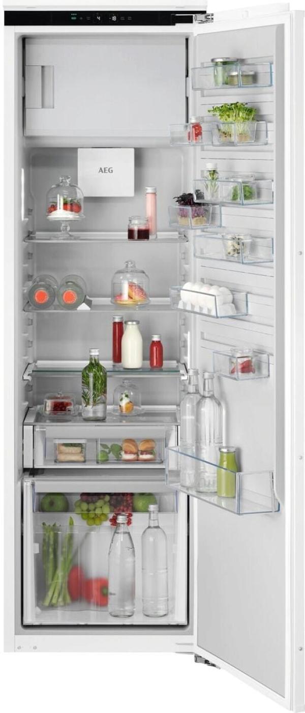 ARDEBO.de AEG TF6FS18XDC 6000 Einbaukühlschrank mit Gefrierfach, Nischenhöhe 1780 cm, 282 L, Festtürtechnik, DynamicAir, CustomFlex, TouchControl, weiß (923585344)