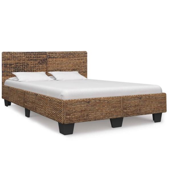 ARDEBO.de - Bettgestell Natur Rattan 160 x 200 cm