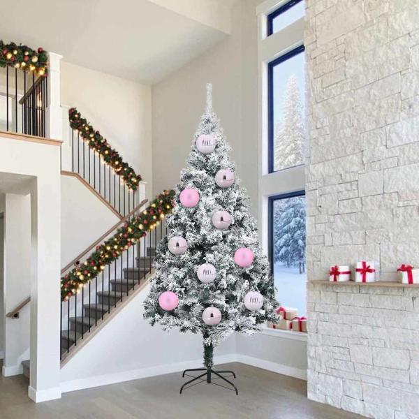 ARDEBO.de - Weihnachtskugel-Set 3 pcs Rosa