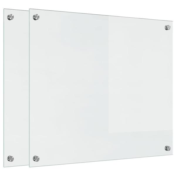 Küchenrückwand Transparent 70 x 60 x 0.8 cm Gehärtetes Glas