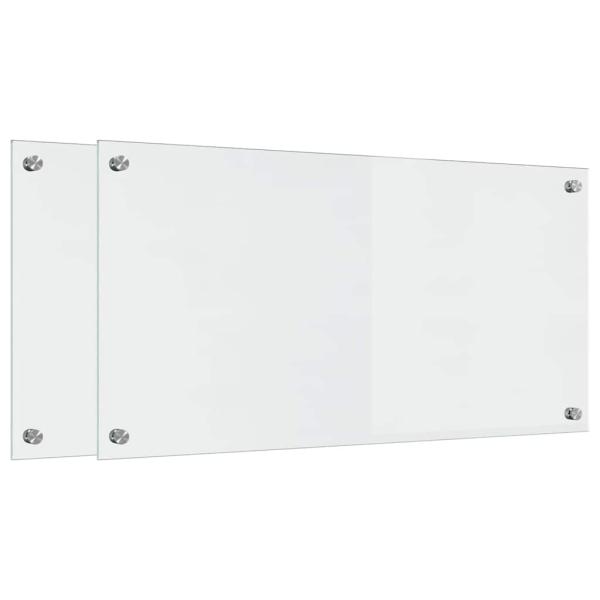 Küchenrückwand Transparent 80 x 40 x 0.8 cm Gehärtetes Glas