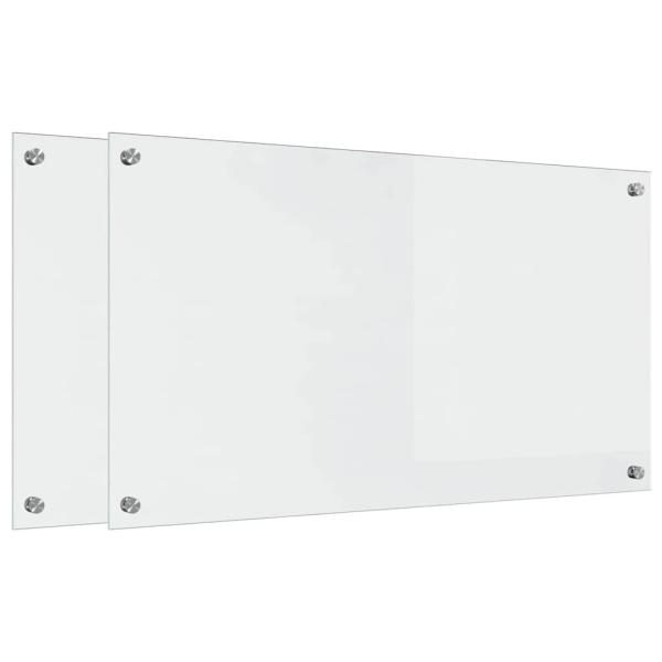 Küchenrückwand Transparent 90 x 50 x 0.8 cm Gehärtetes Glas