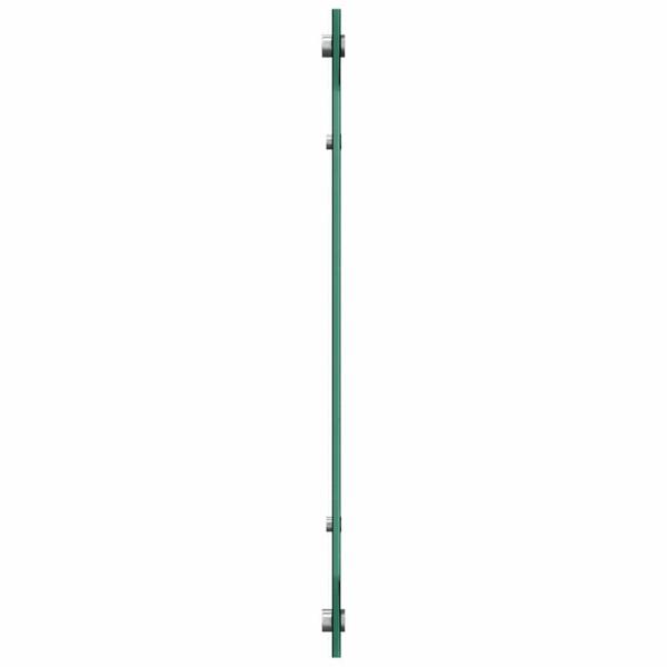 Küchenrückwand Schwarz 100 x 60 x 0,8 cm Gehärtetes Glas