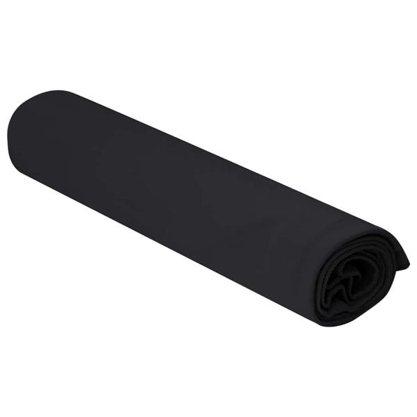 Sporthandtücher 2 pcs Schwarz 100 x 50 cm