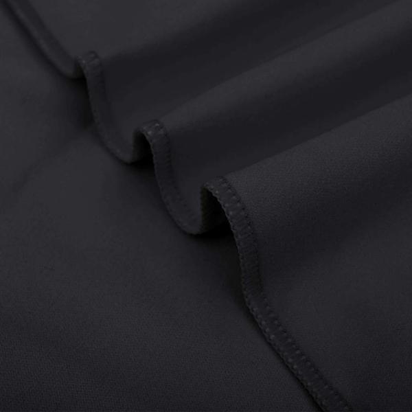 Sporthandtücher 2 pcs Schwarz 140 x 70 cm