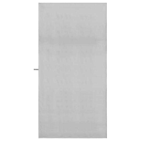 Sporthandtücher 2 pcs Grau 200 x 100 cm Polyester und Polyamid