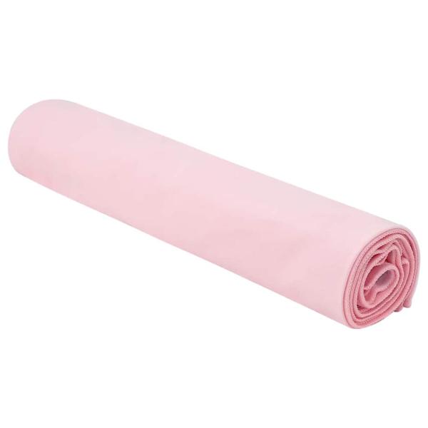 Sporthandtücher 2 pcs Rosa 140 x 70 cm Polyester und Polyamid