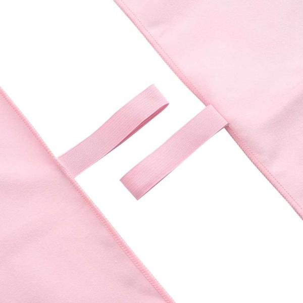Sporthandtücher 2 pcs Rosa 200 x 100 cm Polyester und Polyamid
