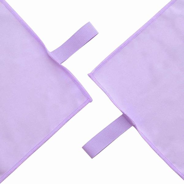 Sporthandtuch Set 3 pcs Lila Polyester und Polyamid