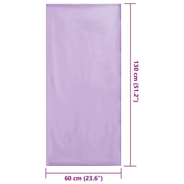 Außenstuhl Handtücher 2 pcs Lila 130 x 60 cm