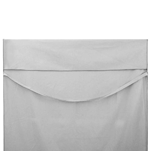 ARDEBO.de - Sonnenliege-Tücher 2 pcs Grau 210 x 75 cm