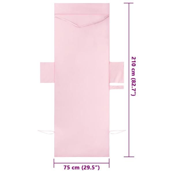 Sonnenliege-Tücher 2 pcs Rosa 210 x 75 cm