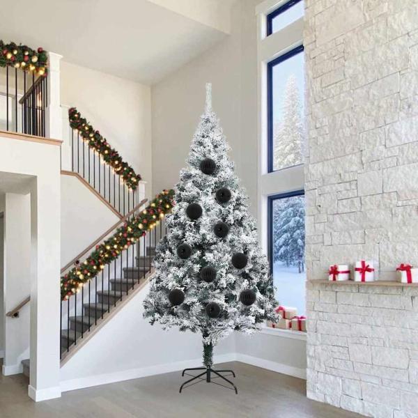 ARDEBO.de - Weihnachtskugel-Set 4 pcs Schwarz