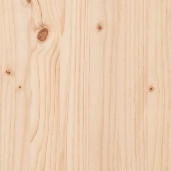 Tagesbett mit Schubladen Weiß 80x200 cm Kiefernholz