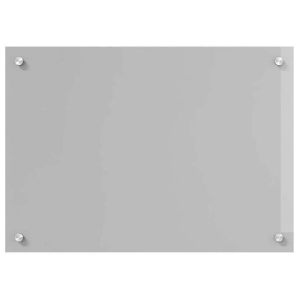 Küchenrückwand 2 pcs Hellgrau 70 x 50 cm Gehärtetes Glas