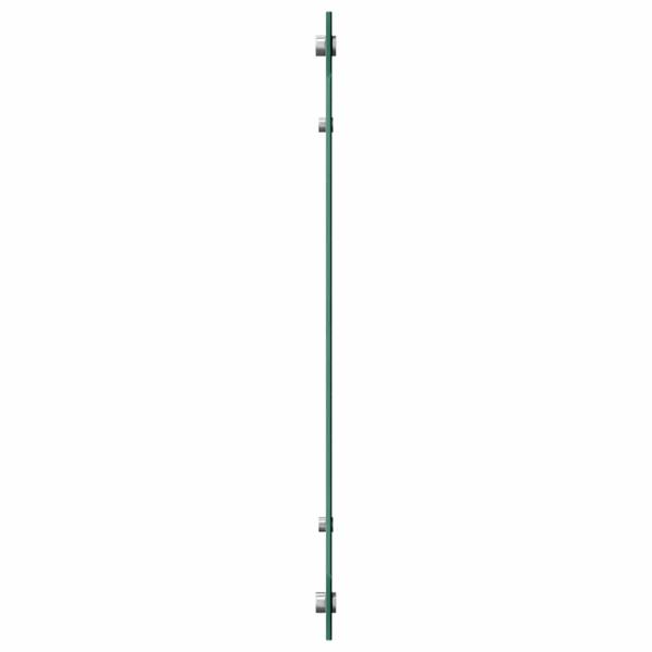 ARDEBO.de - Küchenrückwand 2 pcs Dunkelgrau 90 x 60 cm Gehärtetes Glas