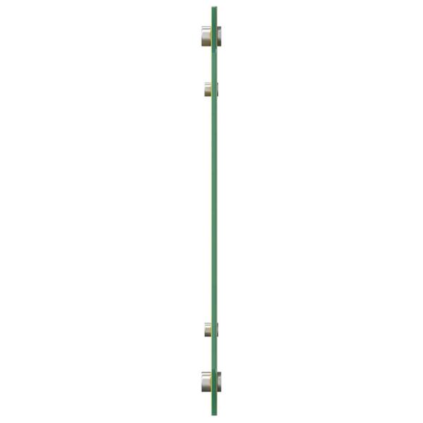 Küchenrückwand 2 pcs Gelb 100 x 40 cm Gehärtetes Glas