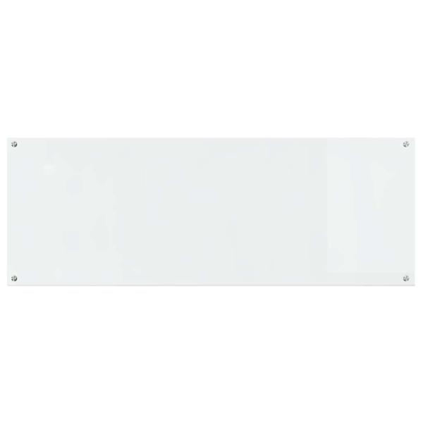 Küchenrückwand 2 pcs Transparent 110 x 40 cm Gehärtetes Glas