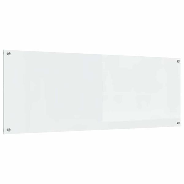 Küchenrückwand 2 pcs Transparent 110 x 40 cm Gehärtetes Glas
