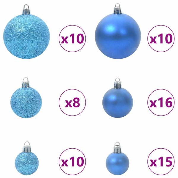 Künstlicher vorbeleuchteter Weihnachtsbaum Rosa 180 cm PVC