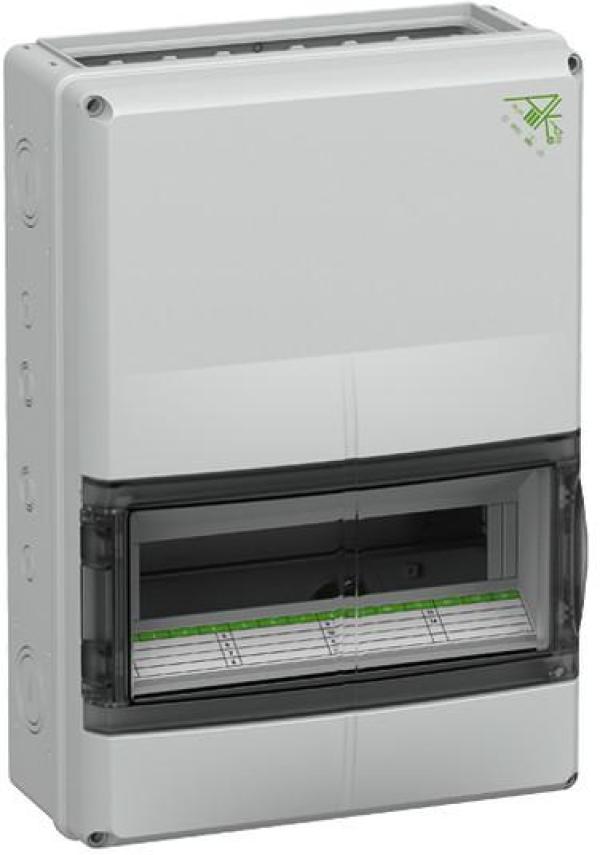 ARDEBO.de Spelsberg AK-F 14 Plus Kleinverteiler, 14 Teilungseinheiten, IP65, 1-reihig, 315x450x155 mm (73371401)