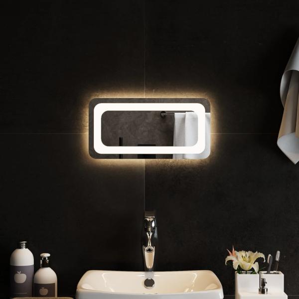 ARDEBO.de - LED-Badspiegel 40x20 cm