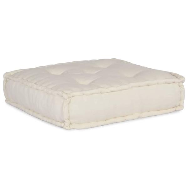 Modulares Sofa 2 pcs Creme 70 x 70 x 56 cm Stoff