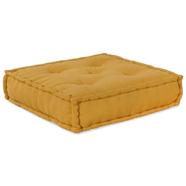 Modulares Sofa 2 pcs Gelb 70 x 70 x 36 cm Stoff