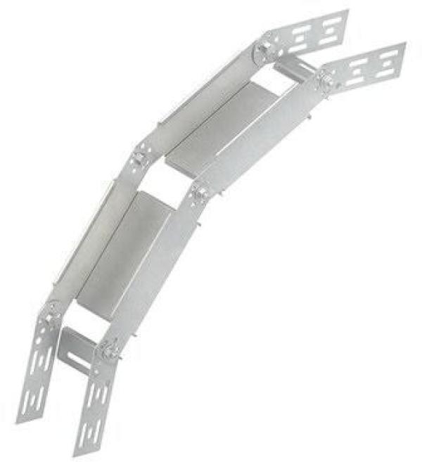 ARDEBO.de Niedax RGS60.300 Bogen, verstellbar, vertikal, 60x300 mm, bandverz.
