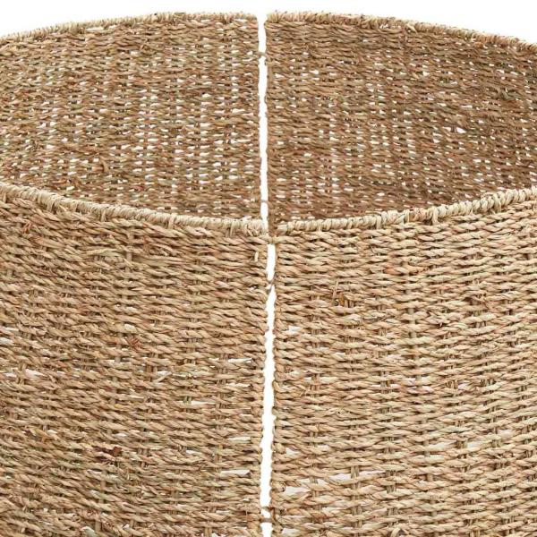 Weihnachtsbaumkragen Braun 75 x 75 x 25 cm das Seegras