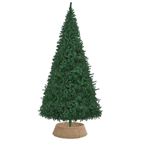 Weihnachtsbaumkragen Braun 105 x 105 x 28 cm das Seegras