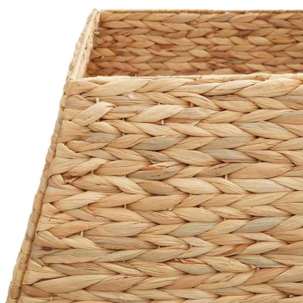 Weihnachtsbaumkragen Braun 70 x 70 x 28 cm Wasserhyazinthe