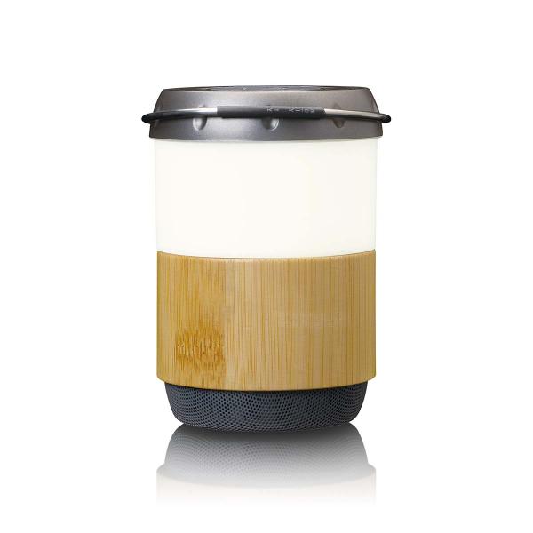 Laterne mit integriertem Bluetooth®-Lautsprecher Bamboo