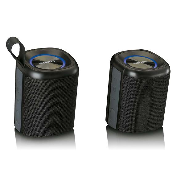 2-in-1 2x10W TWS Bluetooth® 5.0-Lautsprecher IPX7