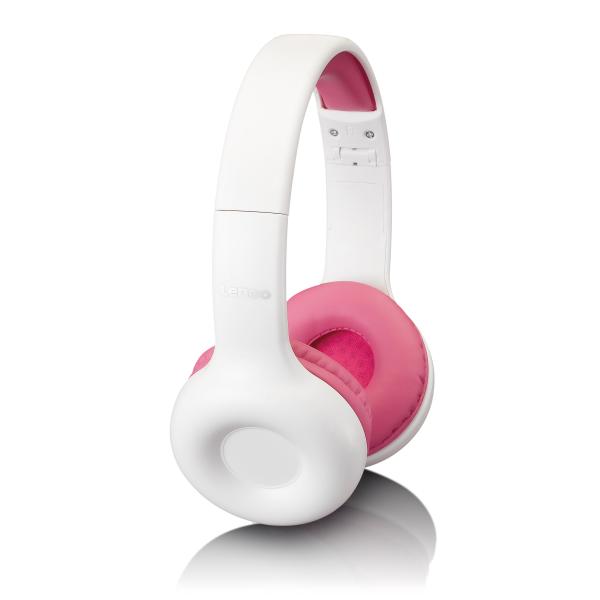 Kinderkopfhörer 85dB mit Aufklebern Pink