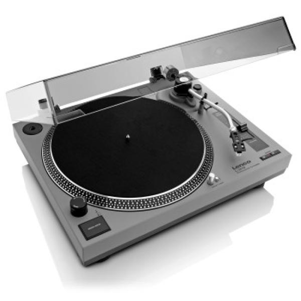 Plattenspieler Direktantrieb PC Kodierung CE-UK Grau