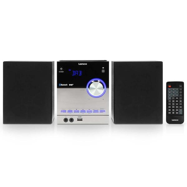 Micro-Set mit DAB+/FM/CD/Bluetooth® & USB-Player - Schwarz