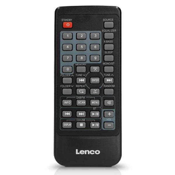Micro-Set mit DAB+/FM/CD/Bluetooth® & USB-Player - Schwarz