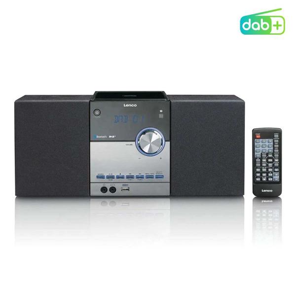 Micro-Set mit DAB+/FM/CD/Bluetooth® & USB-Player - Schwarz