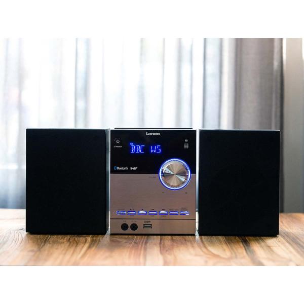 Micro-Set mit DAB+/FM/CD/Bluetooth® & USB-Player - Schwarz