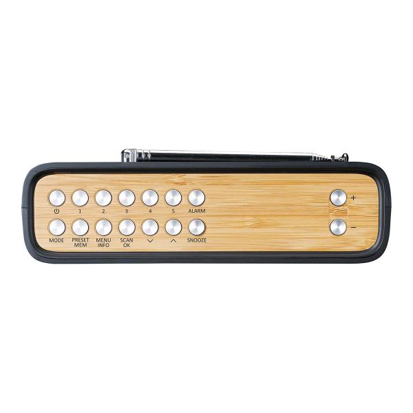 DAB/FM mit 2,4"-Farbdisplay Bluetooth®-Akku Schwarz