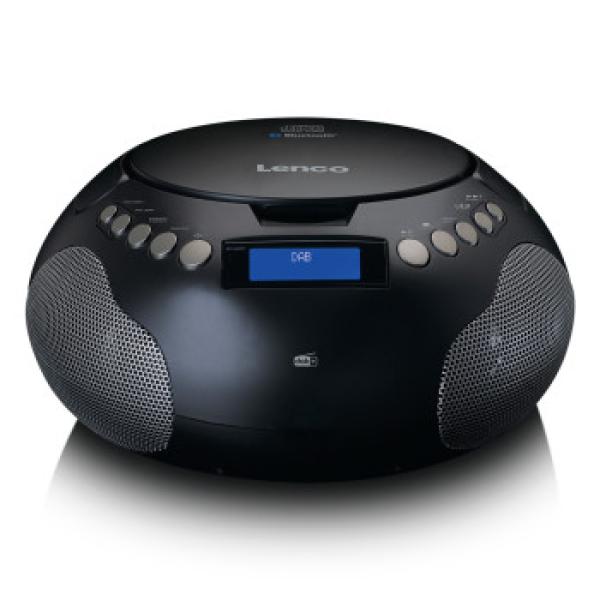 Boombox mit DAB+/ FM-Radio und Bluetooth® Schwarz